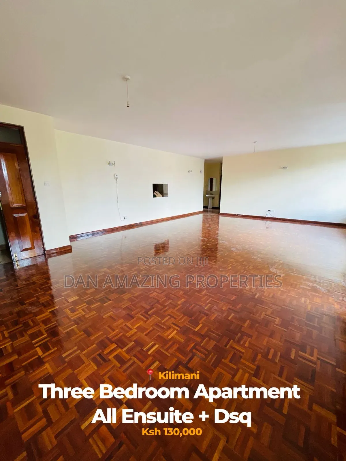 3bdrm Apartment in Kilimani Plus Dsq, Hurlingham for rent