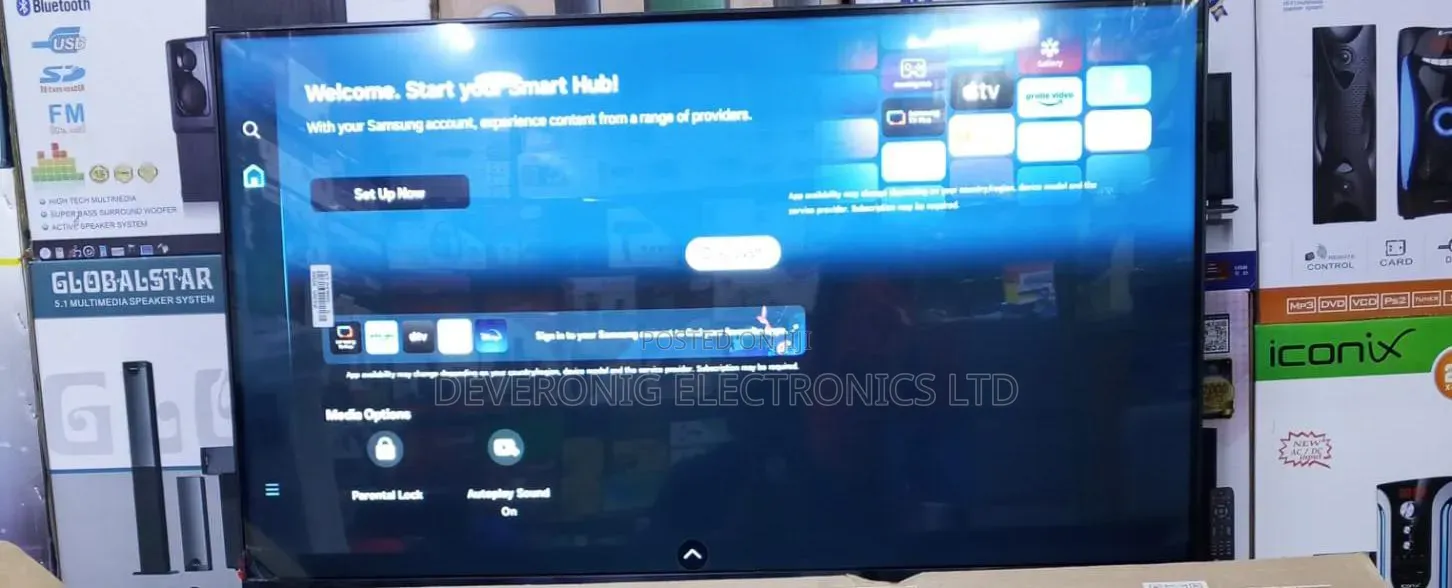 Samsung 43" Smart Tv