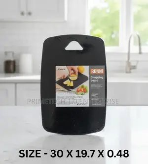 Black Chopping Board
