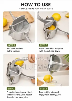 Manual Fruit Press Juicer