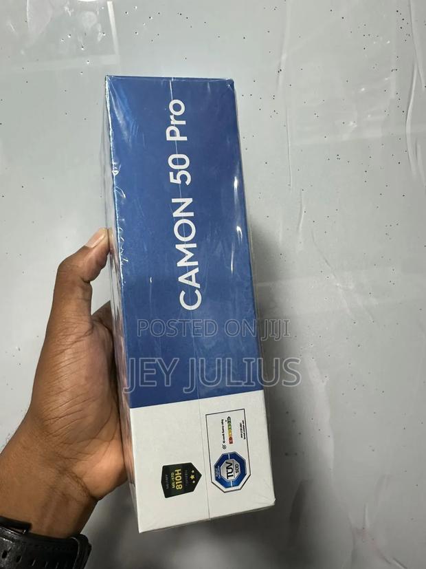 New Tecno Camon 50 Pro 256 GB Black - thumbnail 4