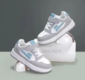 Kids Blue/Red Boys Sneakers