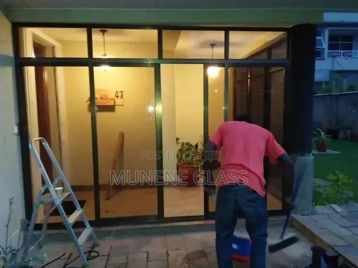 Goldish Chapegne Aluminium Windows And Doors