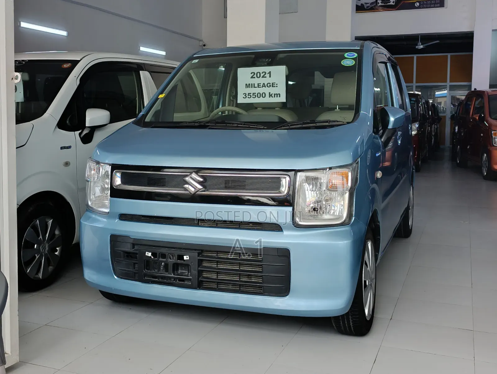 Suzuki Wagon R 660 Hybrid FWD 2021 Blue