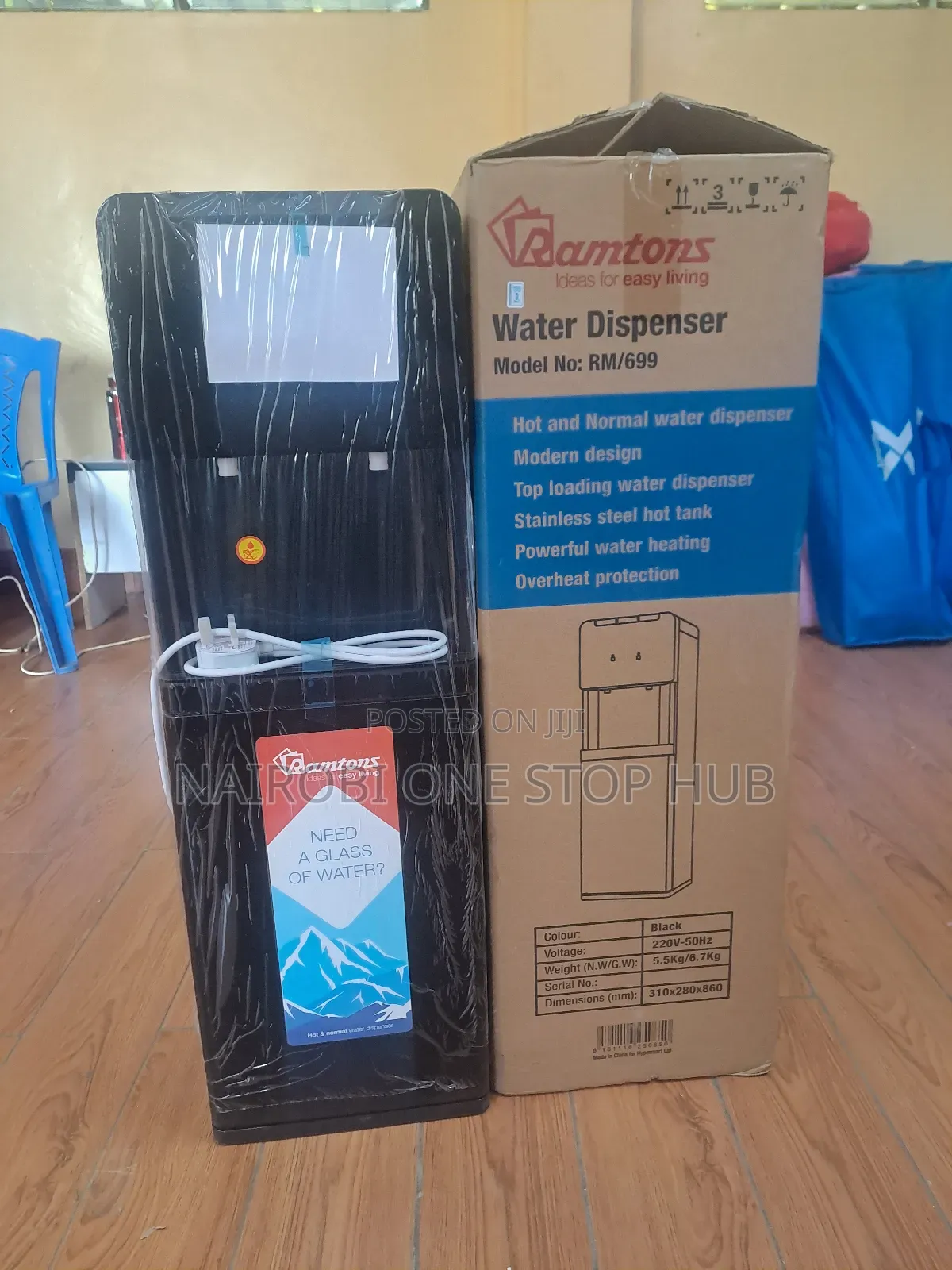 Ramtons Hot and Normal Water Dispenser Top Load