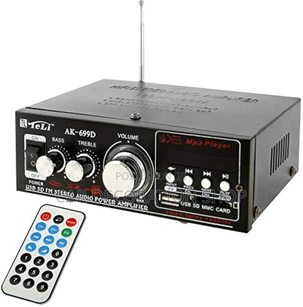 Brand New Audio Amplifier With Usb,Sd,