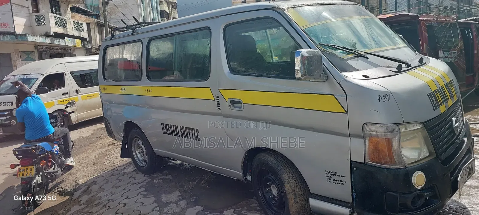Nissan Caravan (Urvan) 2008 Silver