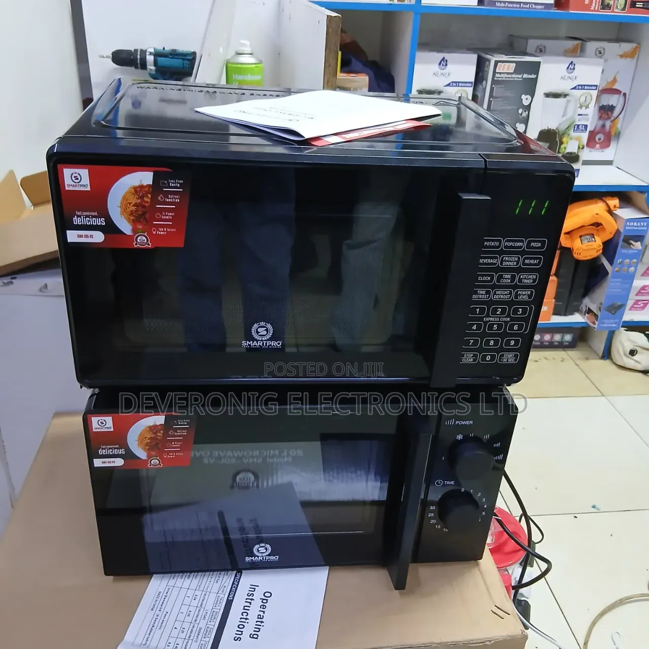 Smart Pro Microwave Oven 20litres
Analogue 6500/=