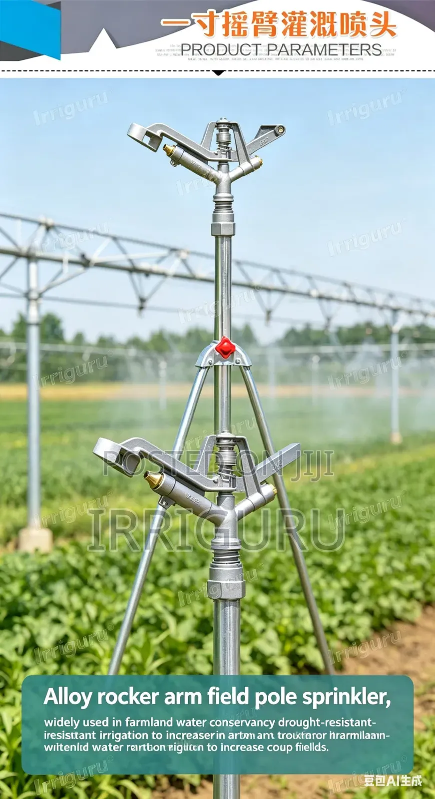 32mm Aluminium Sprinklers