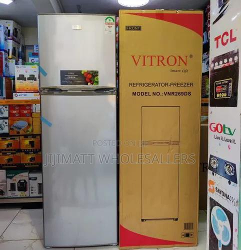 Vitron 269l No Frost Double Door Refrigerator Fridge
