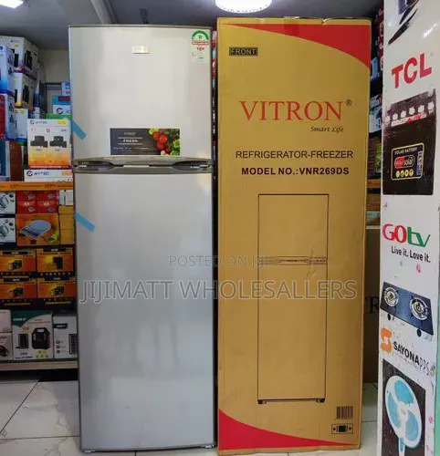 Vitron 269l No Frost Double Door Refrigerator Fridge