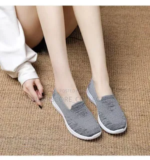 Striped Ladies Striped Sport Shoe