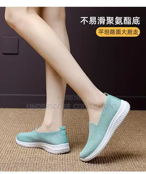 Striped Ladies Striped Sport Shoe