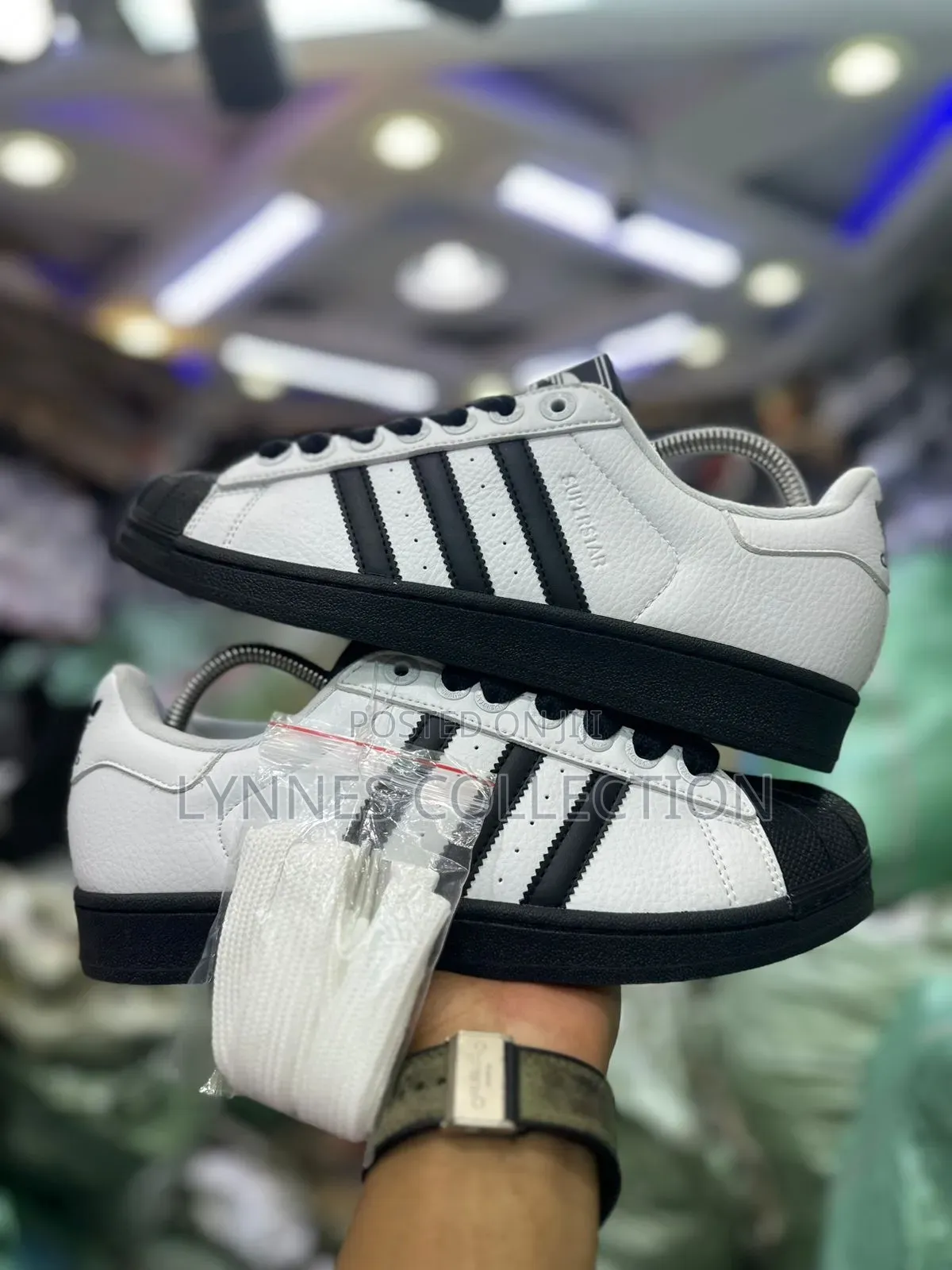 Adidas Superstar Og Black and White