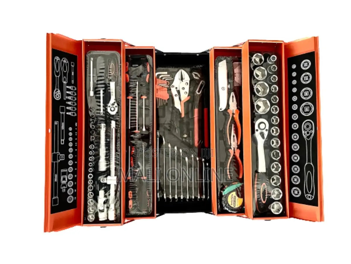 85pc Tool Set Drive Socket Set Ratchets Spanners Pliers Hand Tools