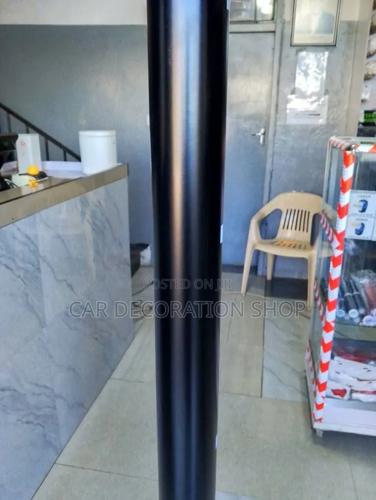 Gloss Black Car Interior Decoration Vinyl Wrap 1.5x1m