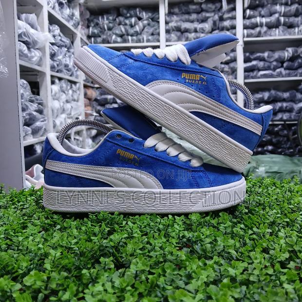 Puma Xl Blue Sneakers – Bold Sporty Streetwear Design