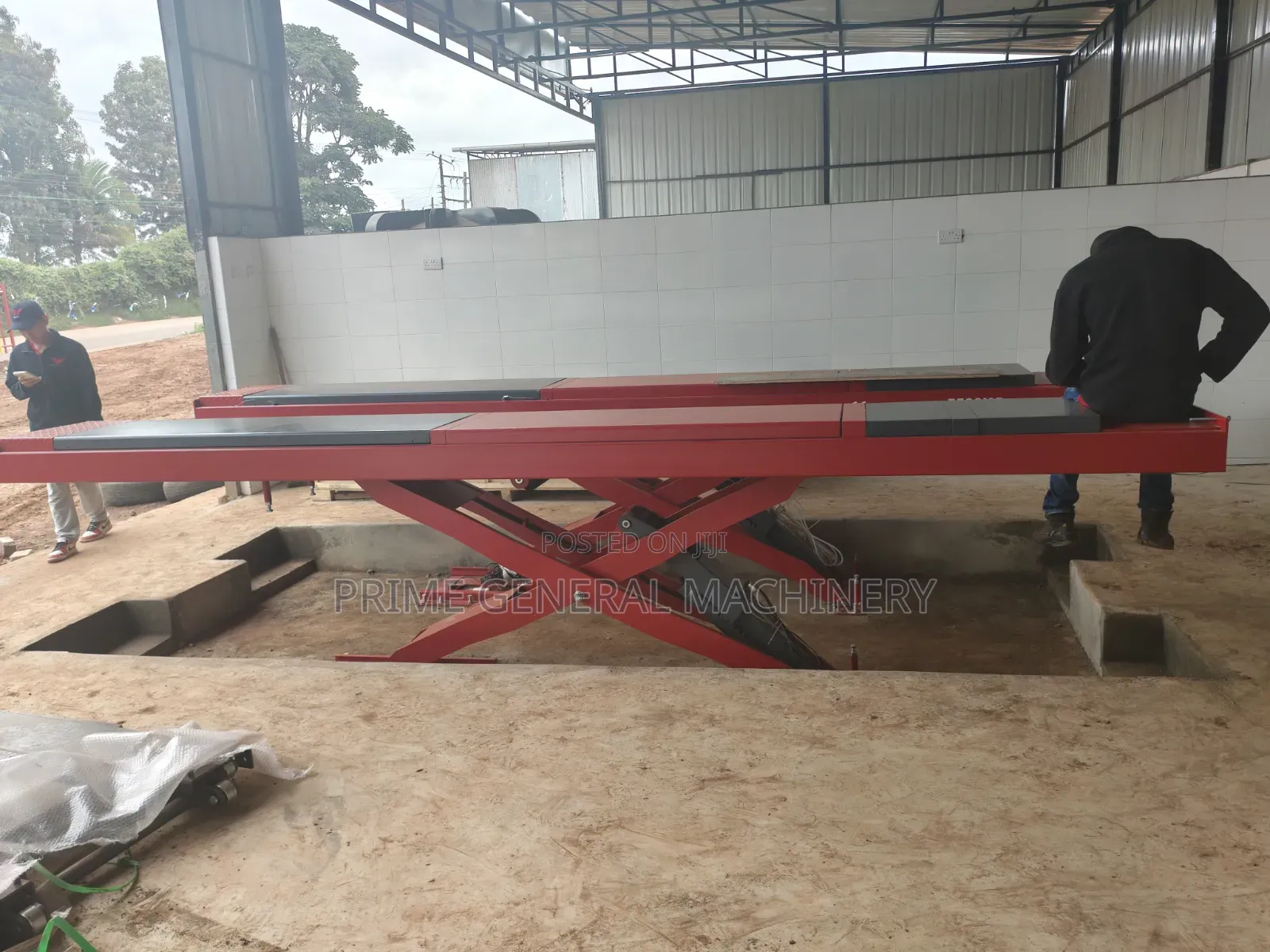 Inground Scissor Lift