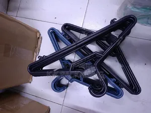 Black and Blue Hangers