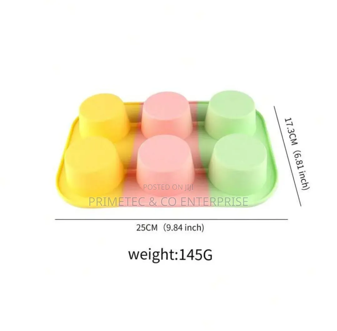 6holes Cupcake Tray