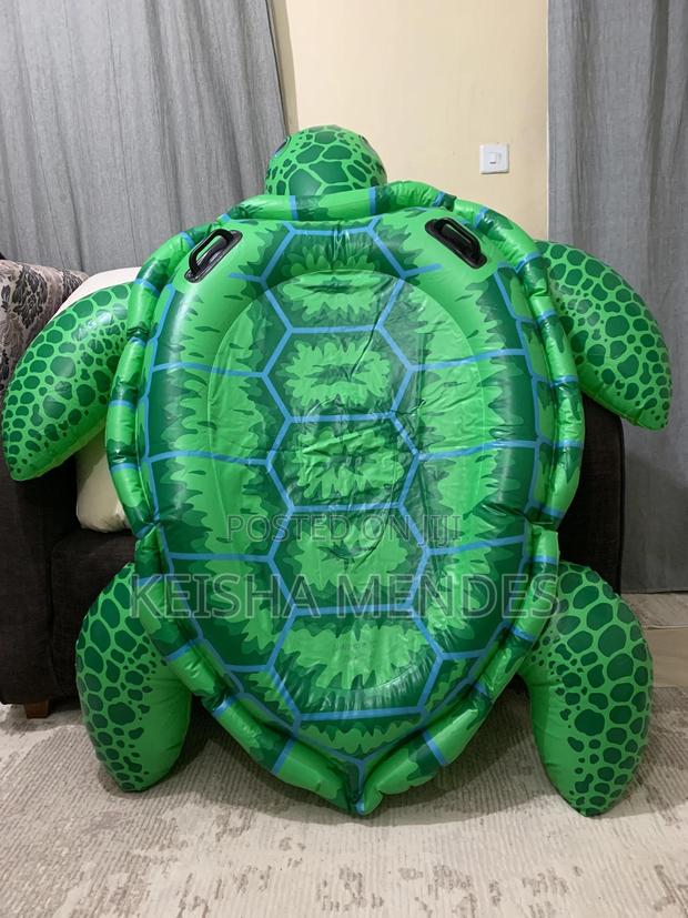 5 Foot Turtle Pool Float - thumbnail 3