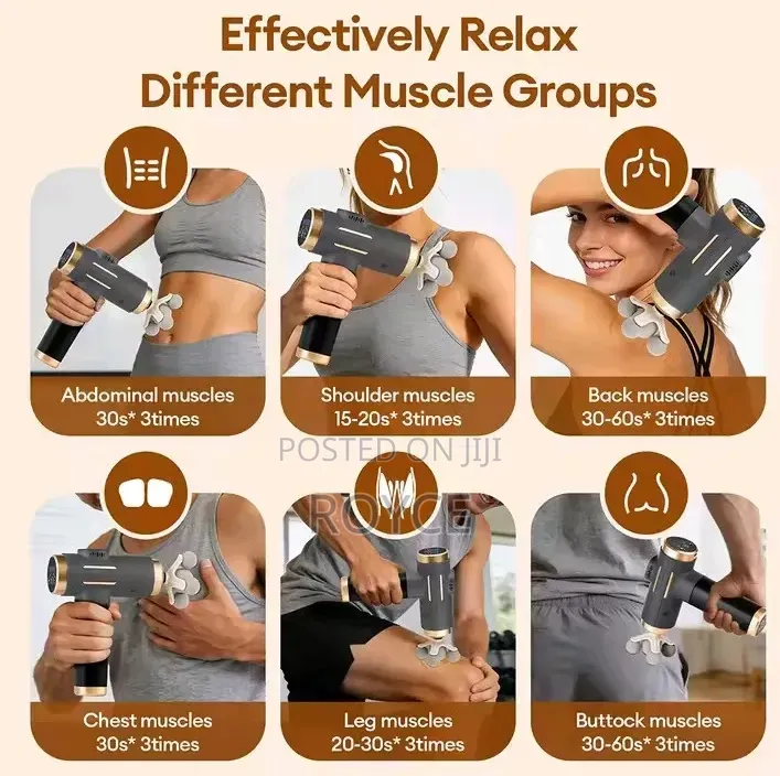 11 in 1 Electric Massage Gun