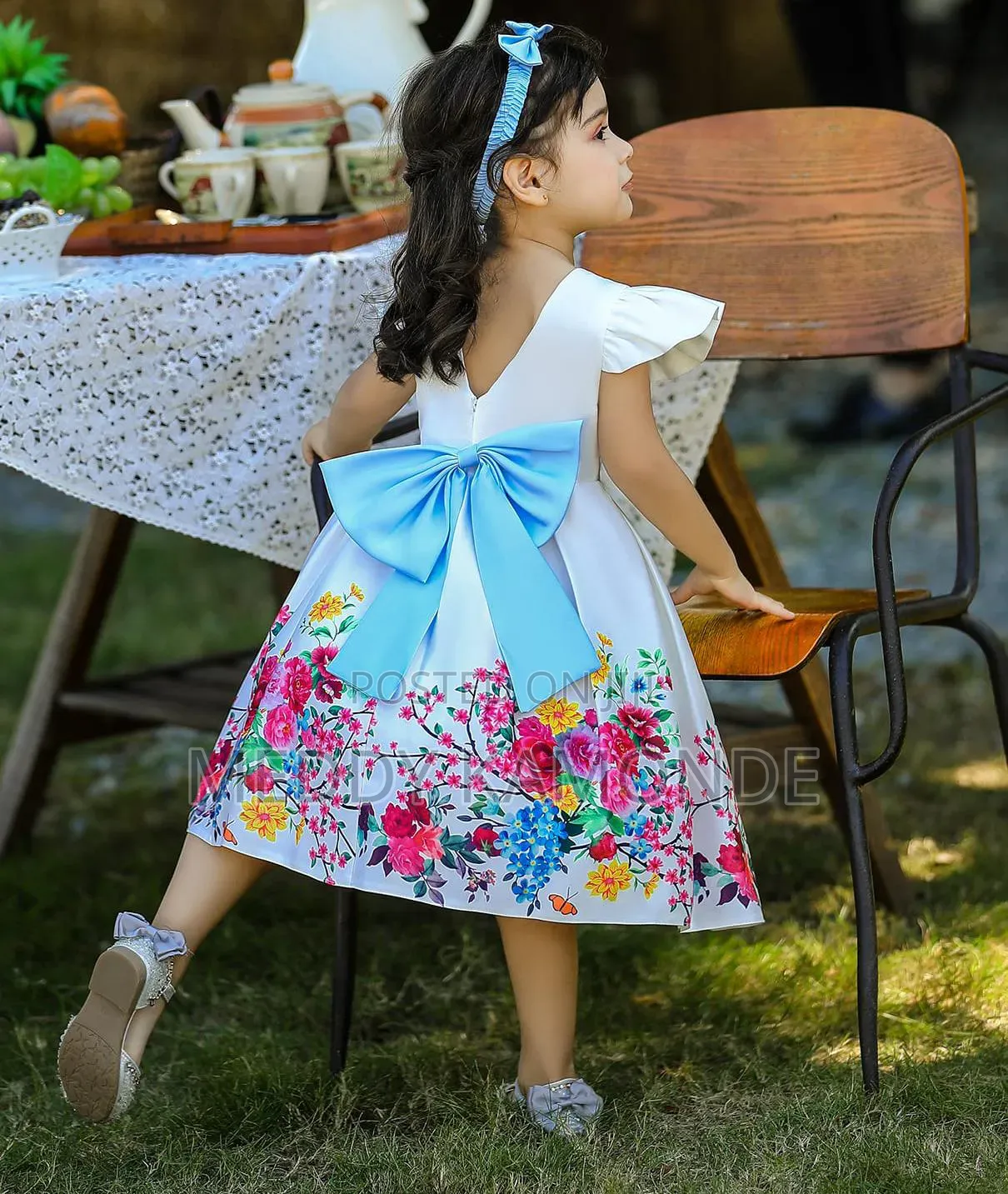 Girls Floral Dress