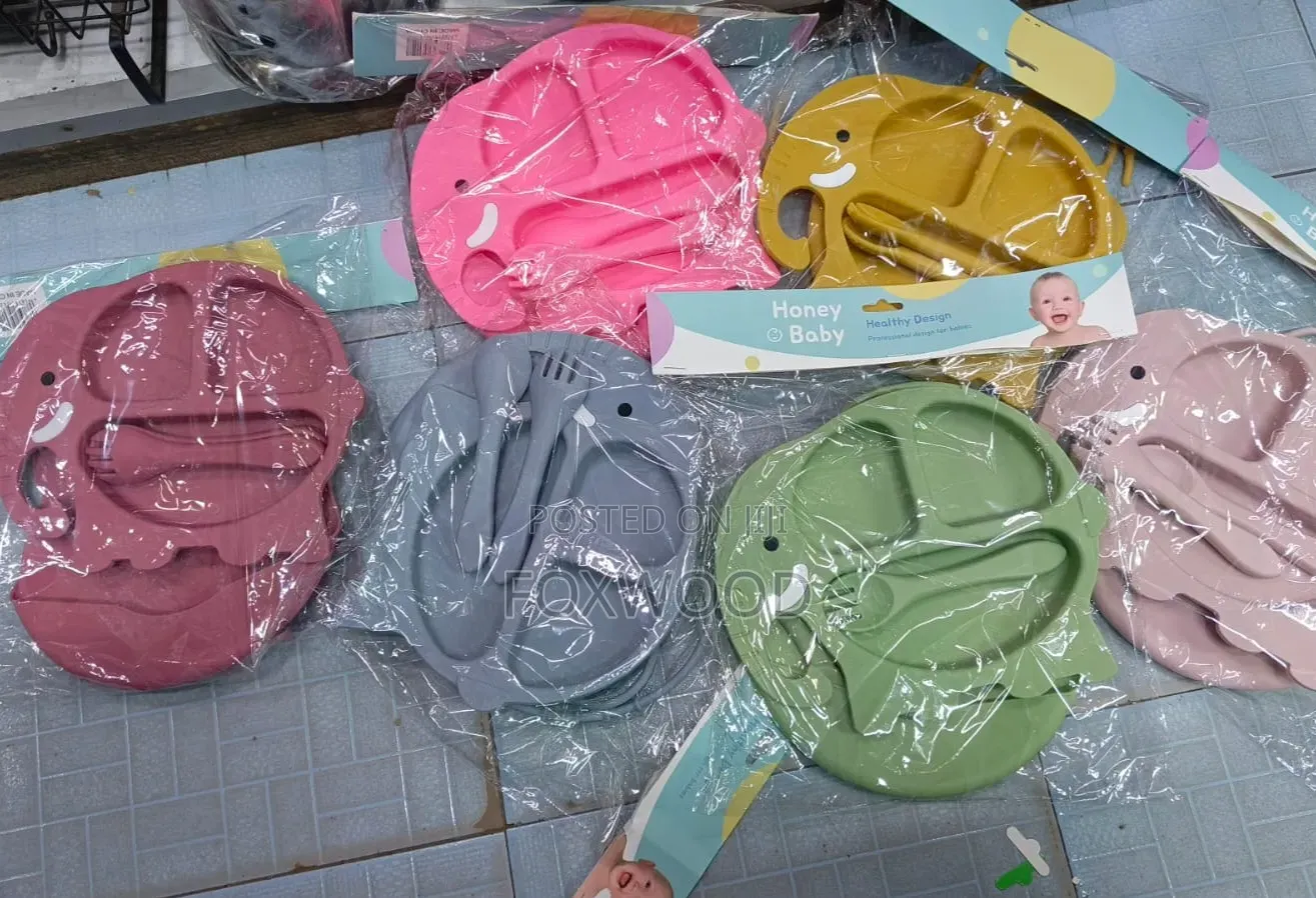 Silicon Baby Feeding Set 6pc