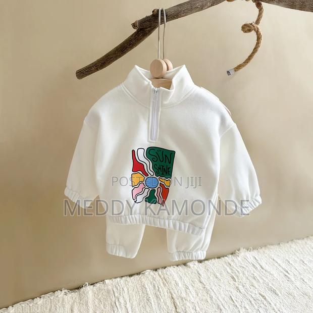 White White 2pc Tracksuit - thumbnail 2