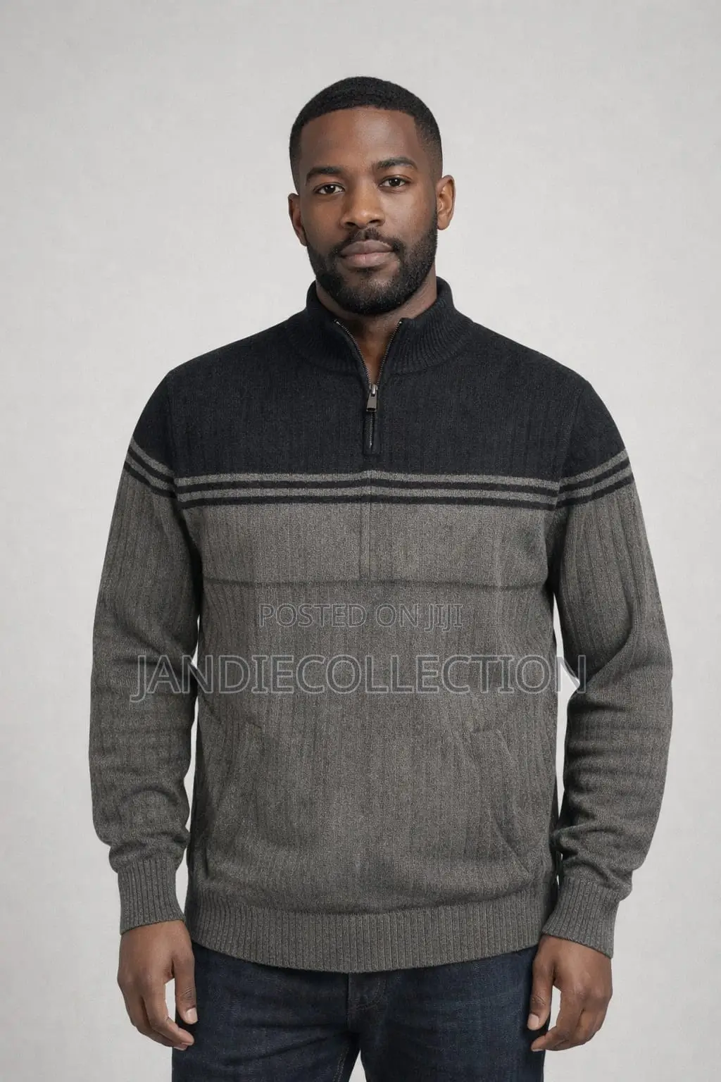 Zipped Sweater on Sale