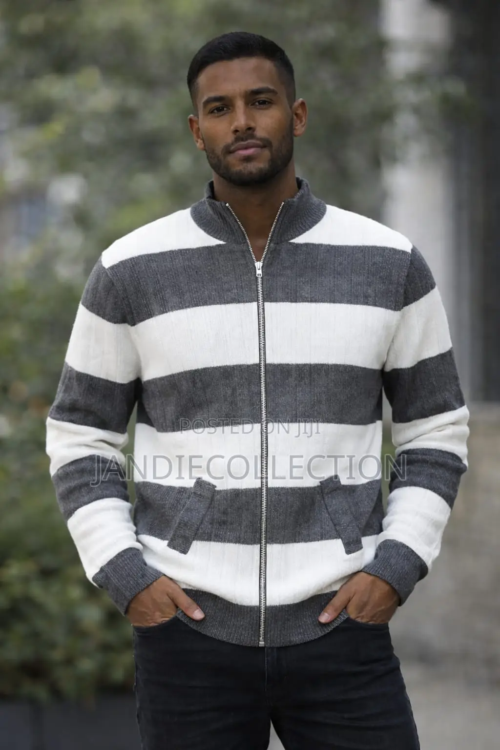 Zipped Sweater on Sale