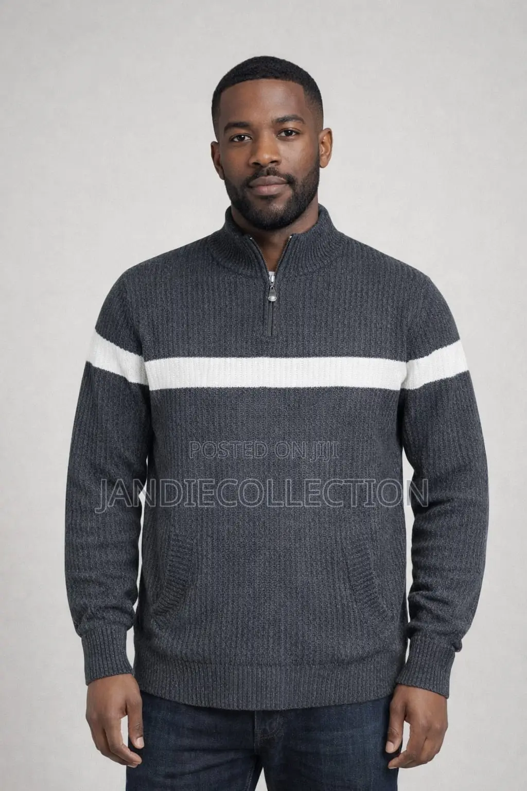 Zipped Sweater on Sale