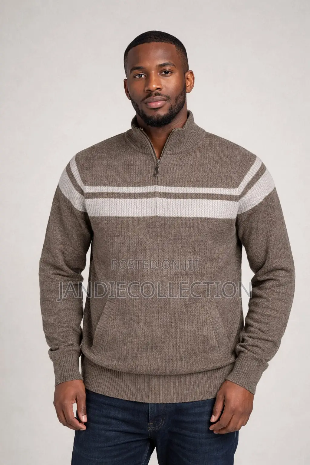 Zipped Sweater on Sale