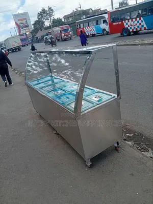 Heavy Duty Stainless Steel Food Marian Display.