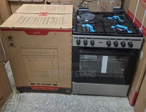 60*60 Von Cooker 3 Gas + 1 Electric Standing Cooker