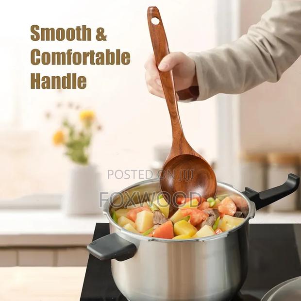 High Quality Wooden Cooking Spoons - thumbnail 2