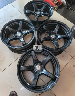 Size 19 Work Emotion Rims Made N Japan