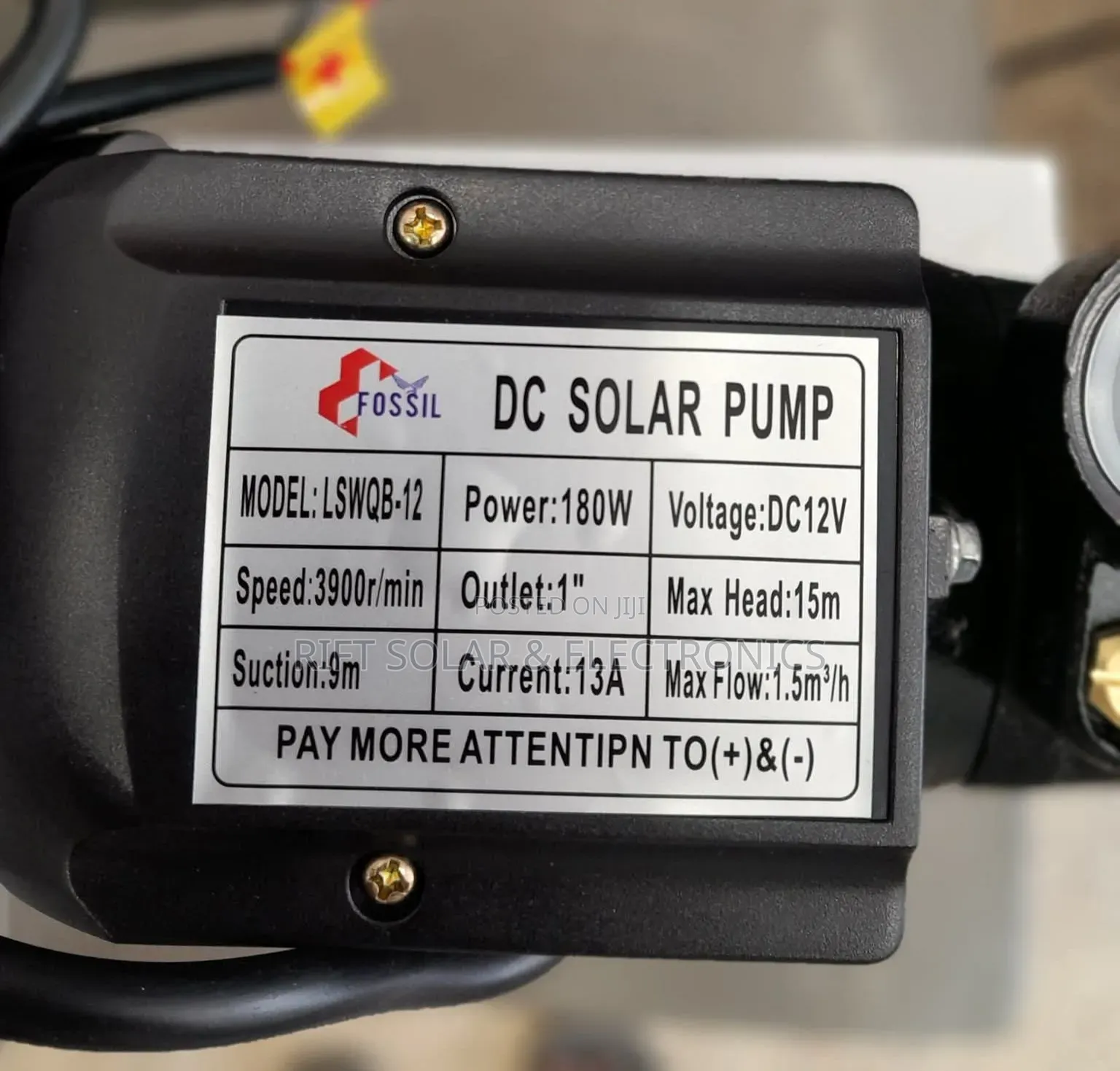 15 Metres Head - 12v Surface Pump