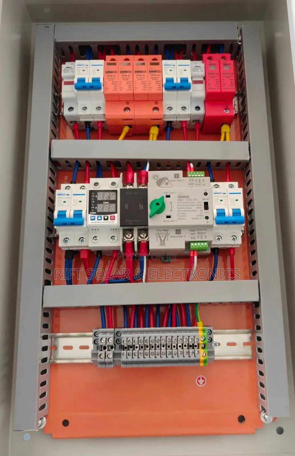 4 Way Combiner Box Complete Solar Set