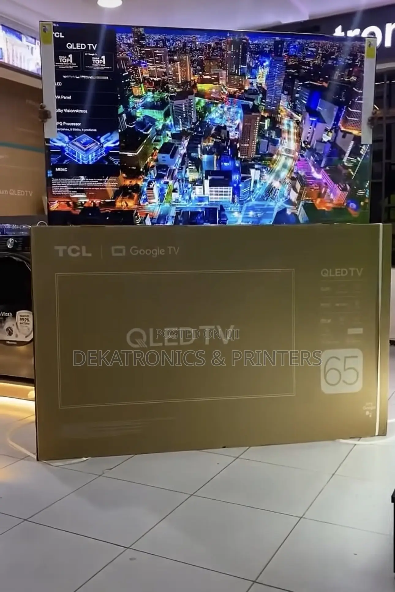 TCL 65 Inch Qled Google Tv T6d