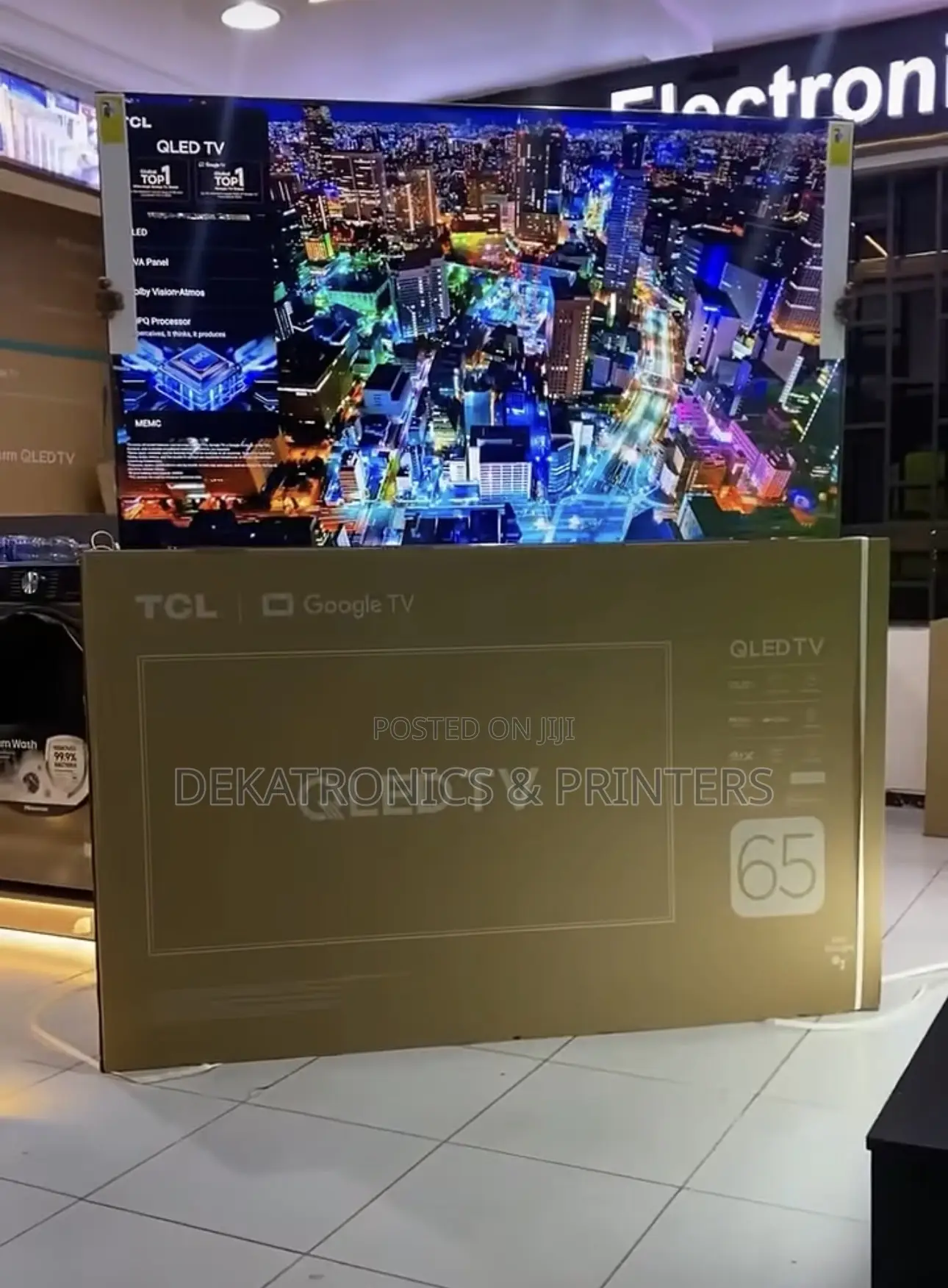TCL 65 Inch Qled Google Tv T6d