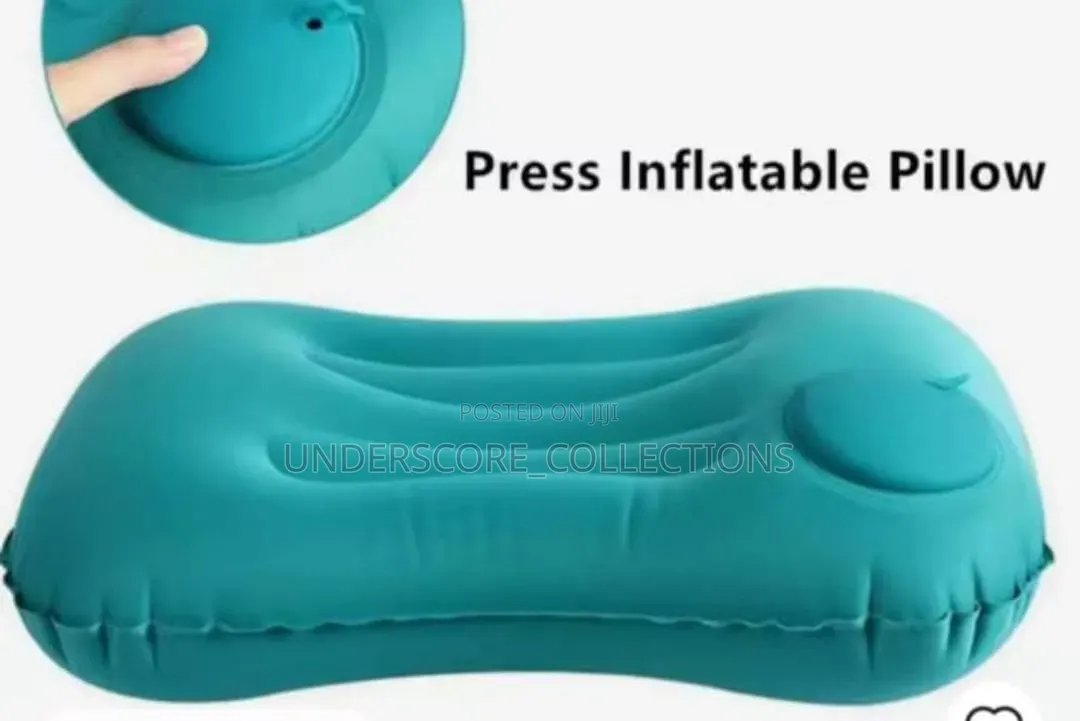Multiple Uses Compressible Inflatable Pillow