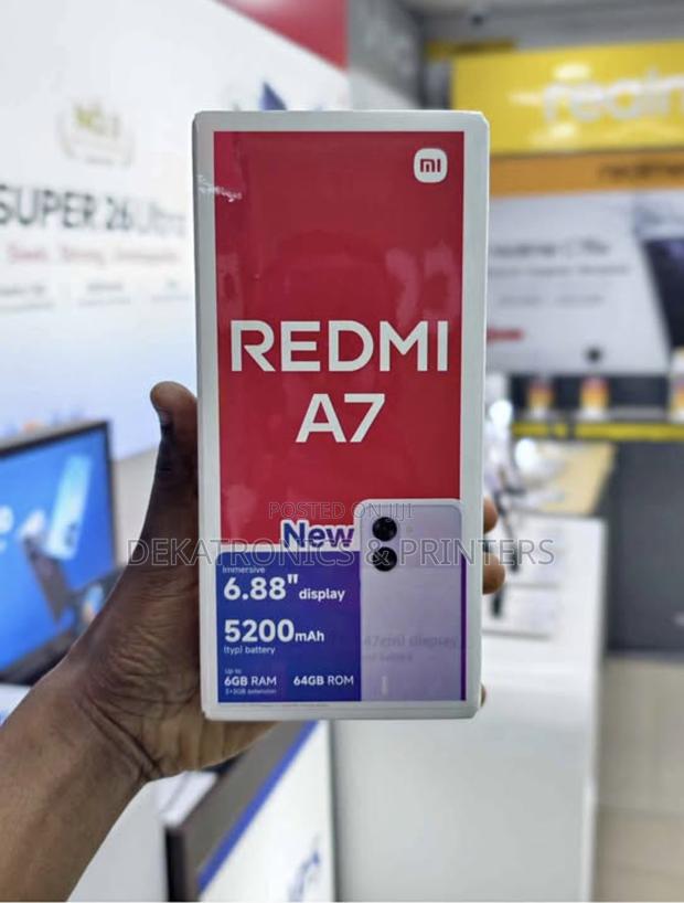 New Xiaomi Redmi 7A 32 GB Black