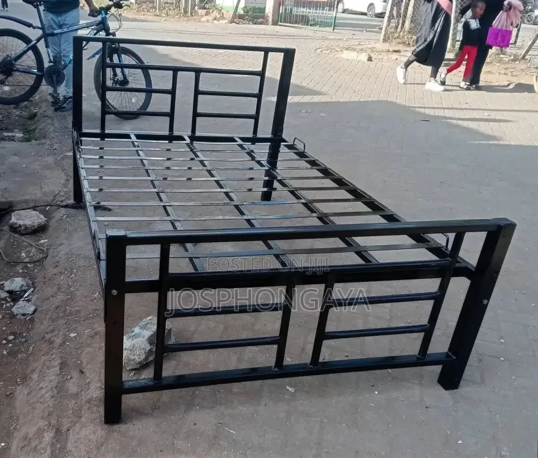 5 by 6 Blacked Single Bed Frame for Sale Welcome