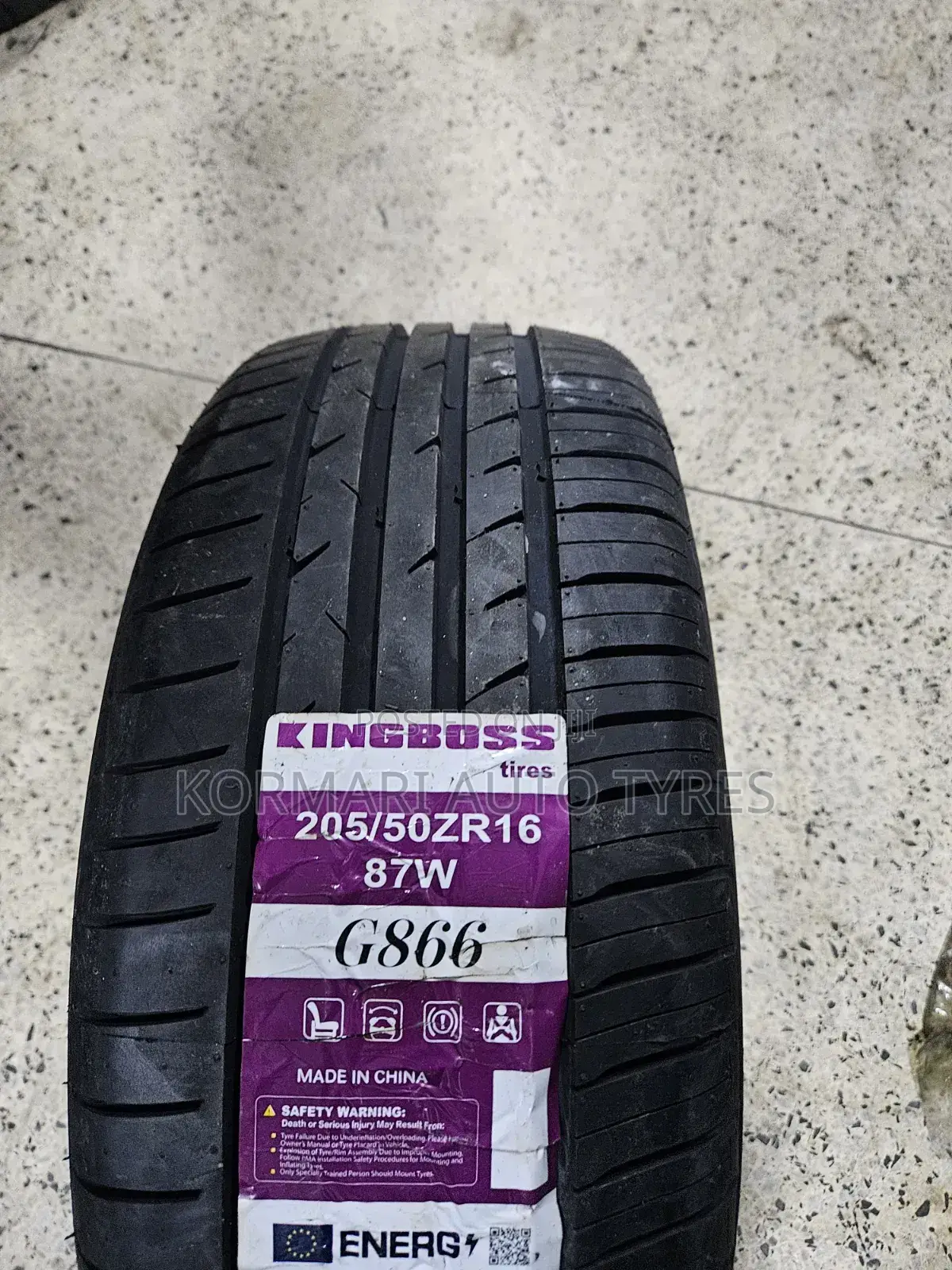 205/50r16 King Boss Tyre