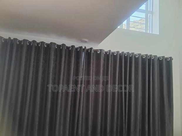 Grey Bakckout Curtains - main view