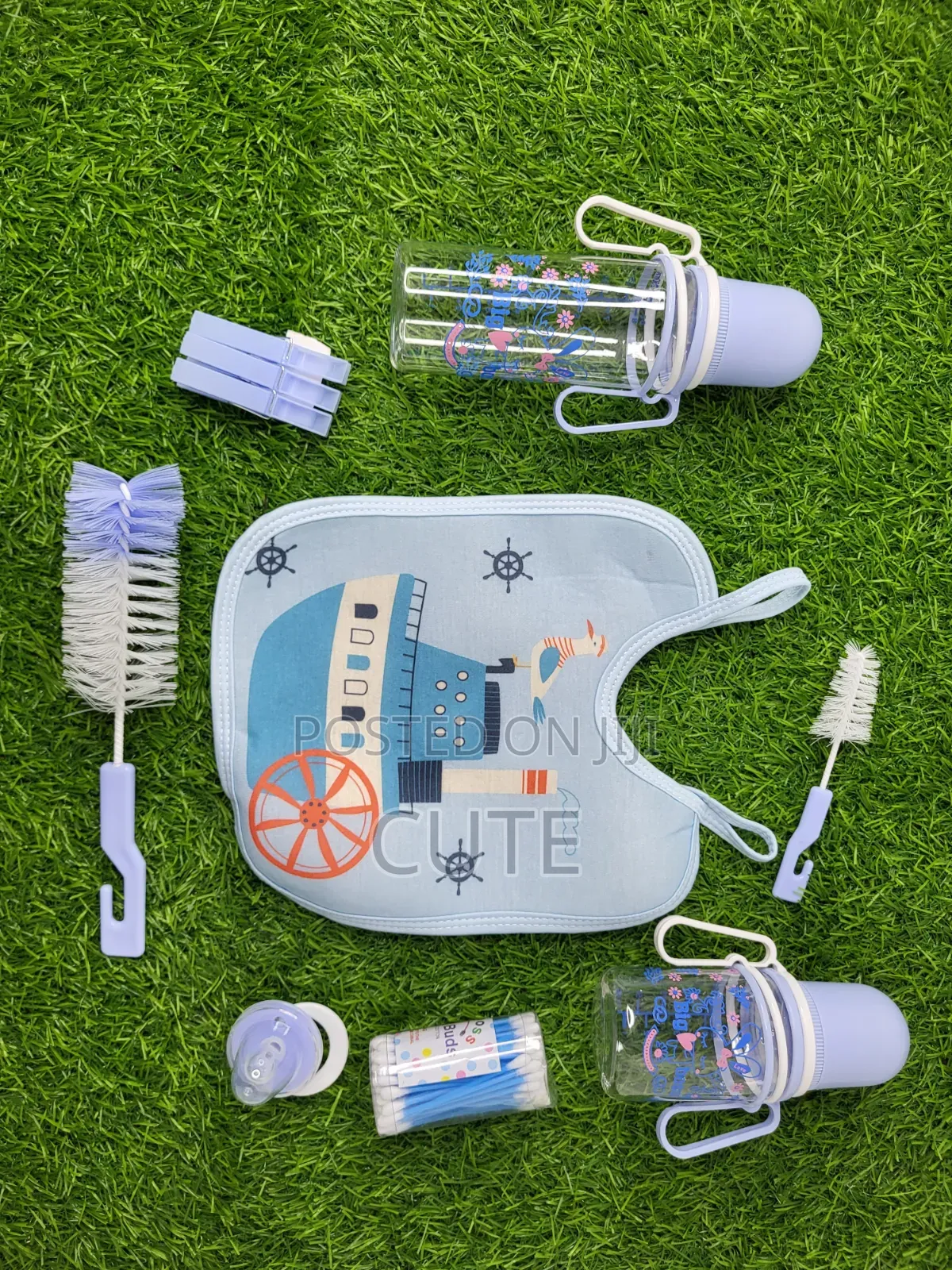Big Boss 6-Piece Baby Feeding Gift Set – Bpa Free Anti-Colic