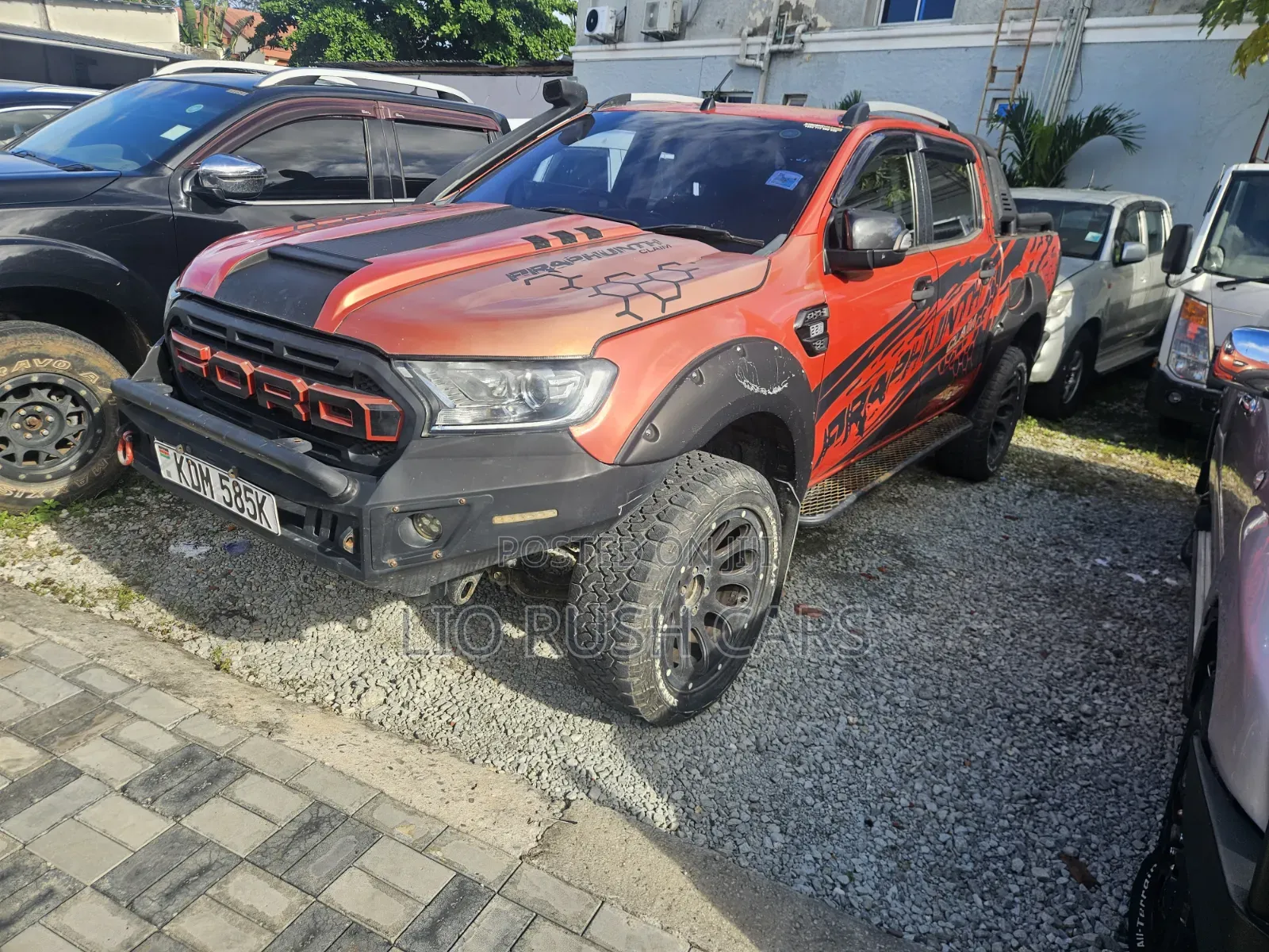 Ford Ranger Wildtrak 2017 Red