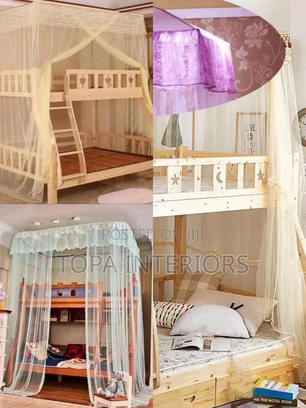 Extra Long Double Decker Mosquito Nets From Ceiling