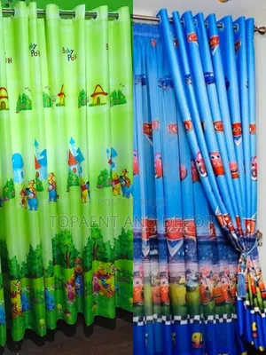 Beautiful Themed Kids Curtains